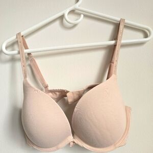 Victoria's Secret Beige Plunge Bra 36C